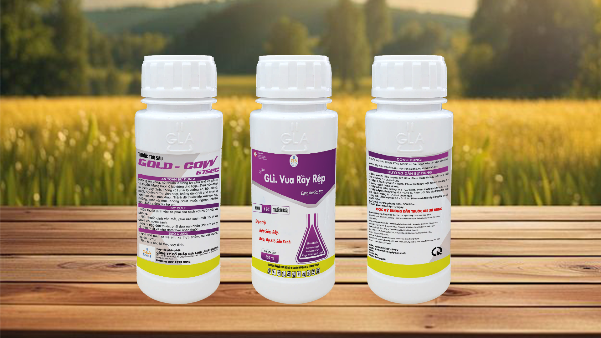 Thuốc trừ sâu GLi. Vua Rầy Rệp